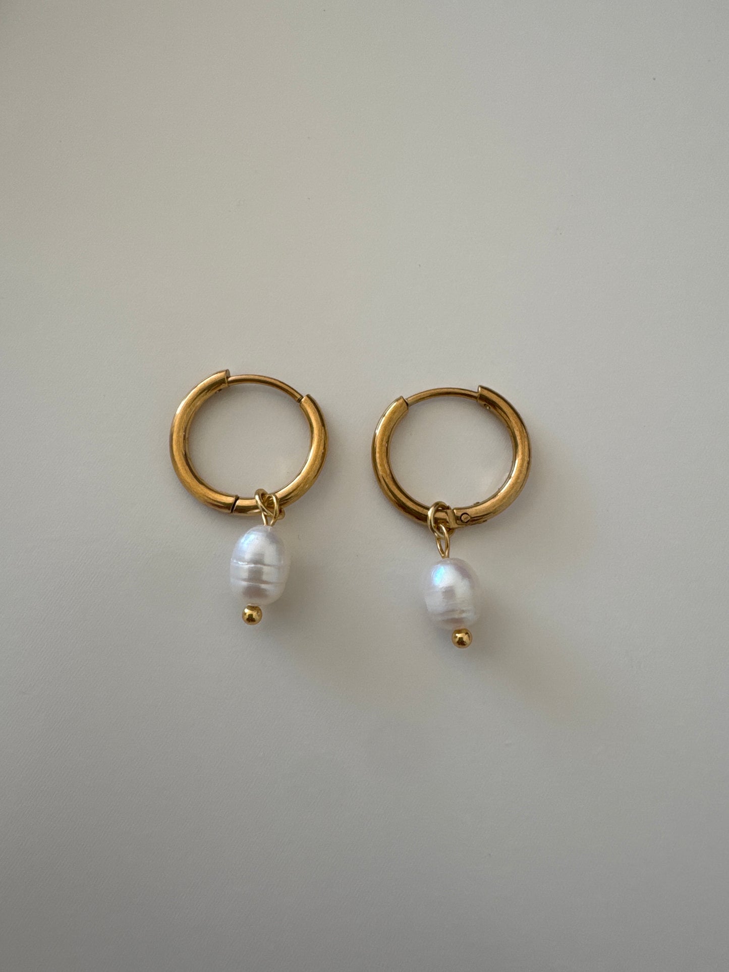 Pearl hoops